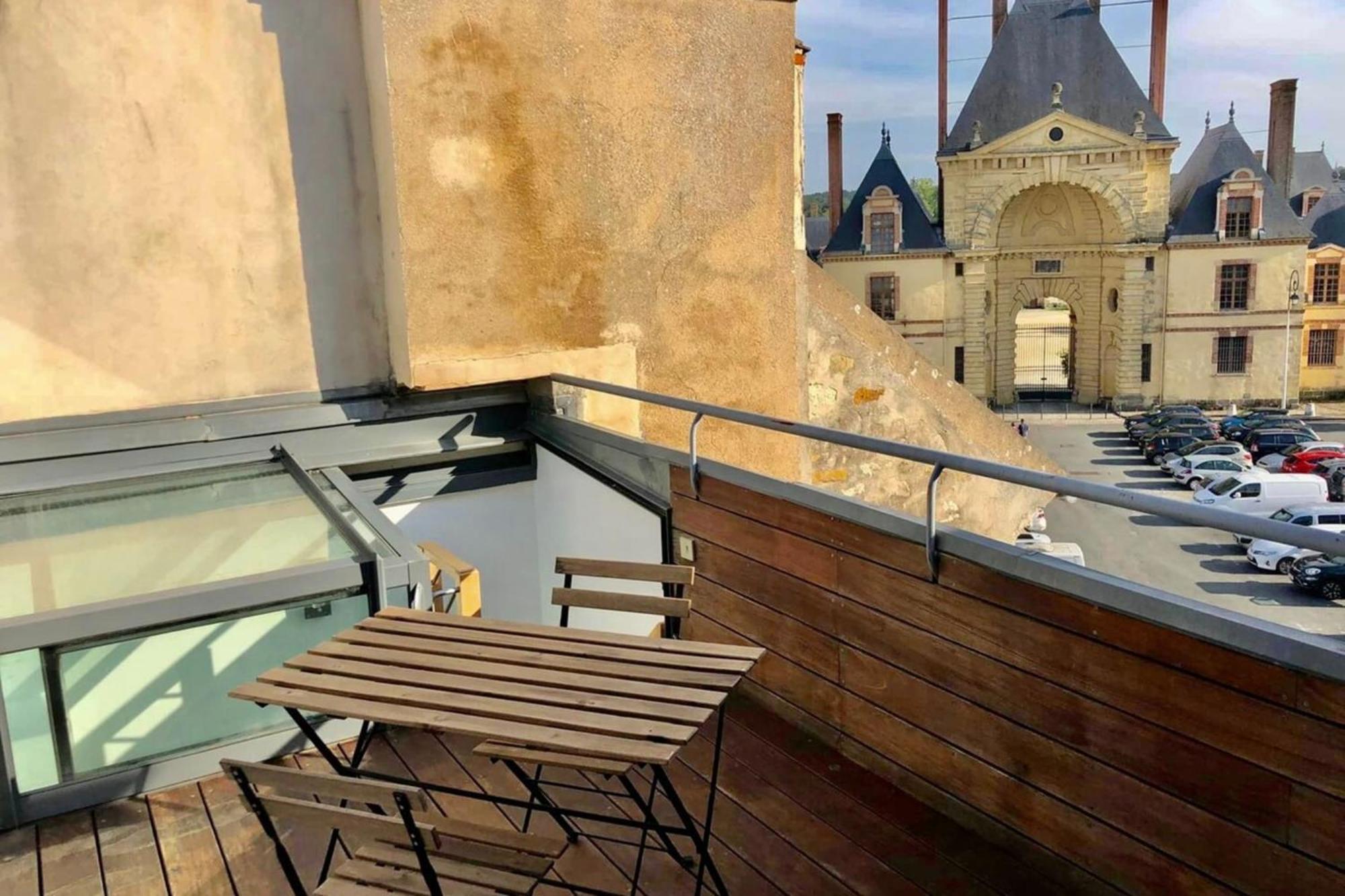 Vue Chateau Fontainebleau - Chez Lydia Exterior photo